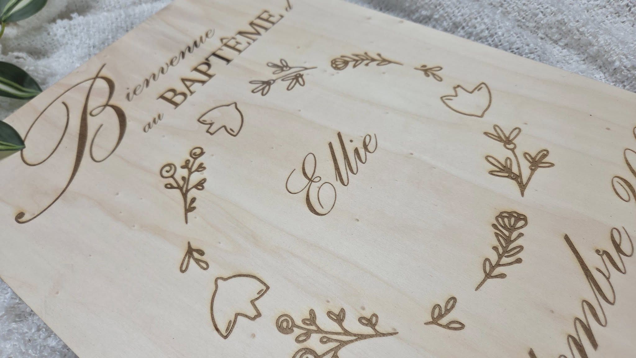 Planche à thème