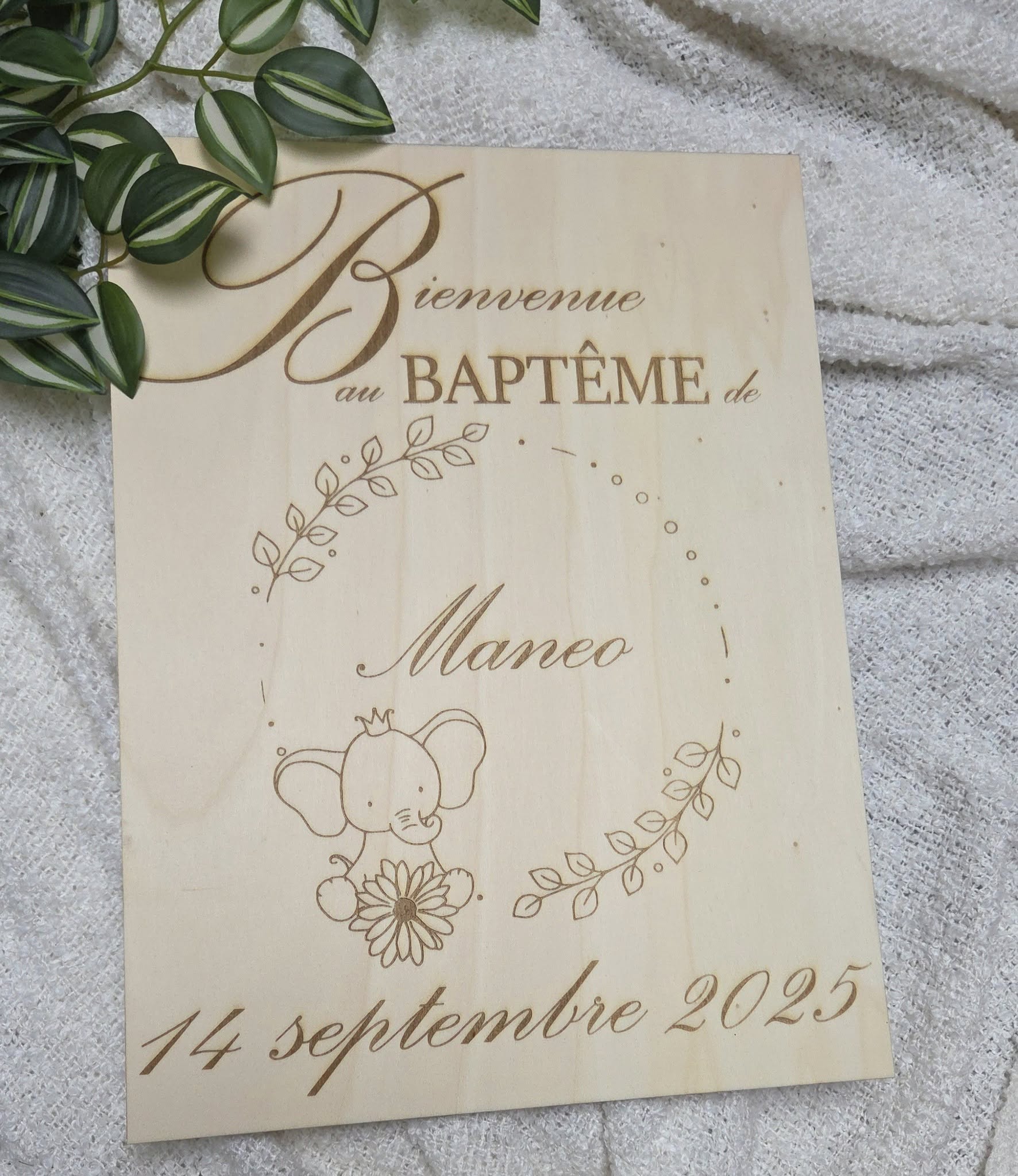 Planche à thème
