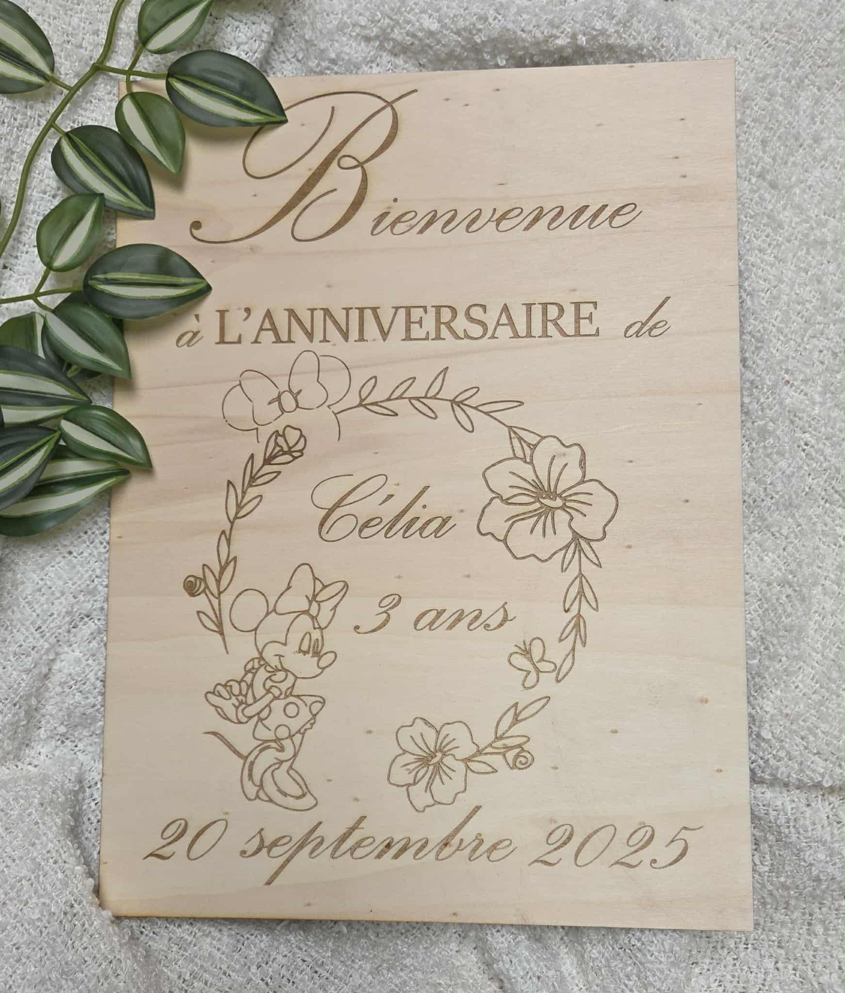 Planche à thème