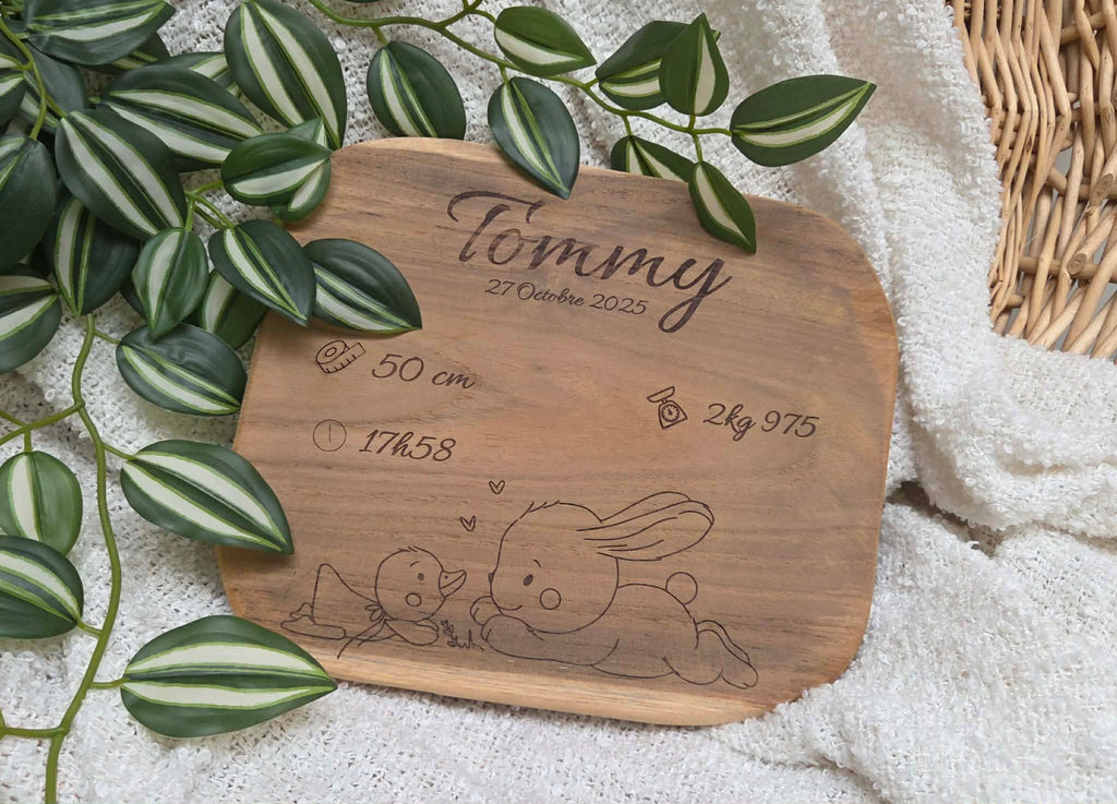 Planche en bois personnalisé