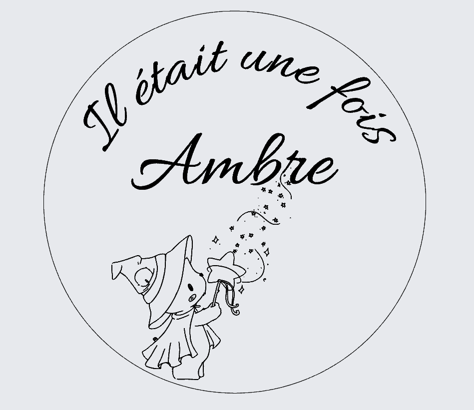 Plaque de naissance - "Il était une fois..."